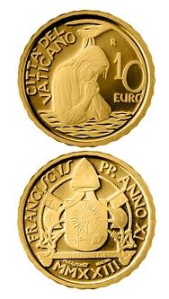 Vaticano, 10 Euro 2023 FDC
